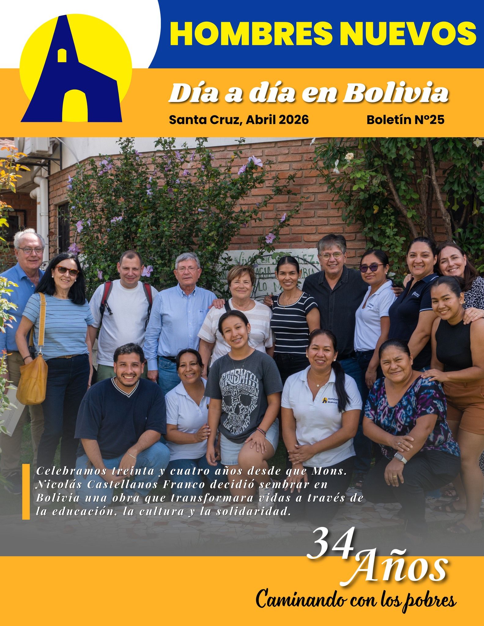 Boletín Hombres Nuevos día a día número 23 de Noviembre de 2025