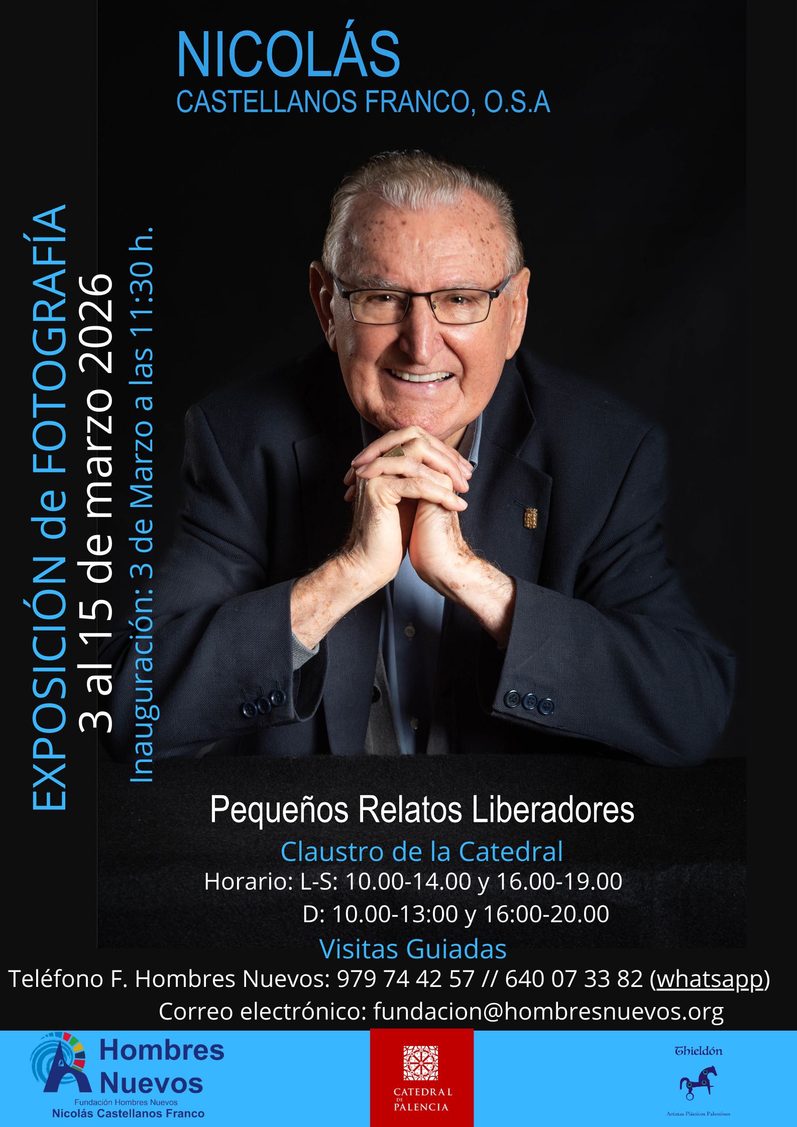 Exposición fotográfica, “Nicolás Castellanos Franco, OSA: Pequeños Relatos Liberadores”